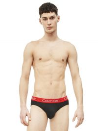 3 Pack Slips Calvin Klein en negro