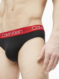 3 Pack Slips Calvin Klein en negro