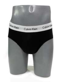 Pack con 3 slips Calvin Klein básicos en algodón