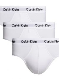 3 Pack Slips Calvin Klein en blanco