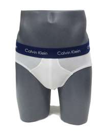 3 Pack Slips Calvin Klein en blanco WZQ