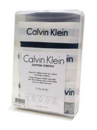 Pack Slips Calvin Klein básicos en algodón: blanco, gris y negro