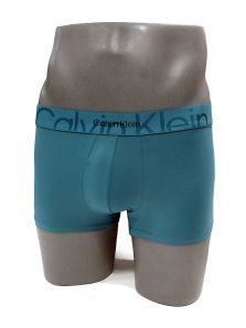 Boxer Calvin Klein mod. Embossed Icon en microfibra en turquesa