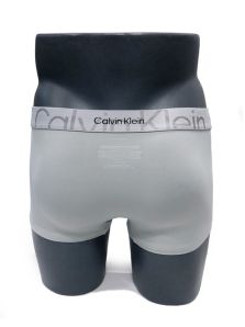 Boxer Calvin Klein mod. Embossed Icon en microfibra en blanco