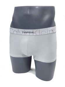 Boxer Calvin Klein mod. Embossed Icon en microfibra en blanco