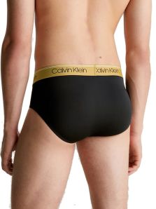 Calvin Klein slips de microfibra en negro