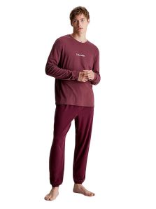 Pijama Calvin Klein mod. Mothern Structure con pantalón de punto