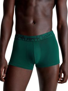 Boxer Calvin Klein mod. Embossed Icon en microfibra en verde