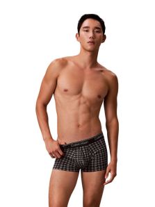 Boxer Calvin Klein en microfibra mod. Cooling en negro