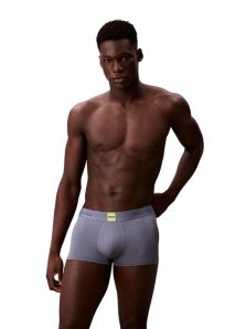 Boxer Calvin Klein en microfibra mod. Icon Logo Graphic en gris