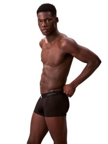 Boxer Calvin Klein en microfibra mod. Icon Logo Graphic en negro