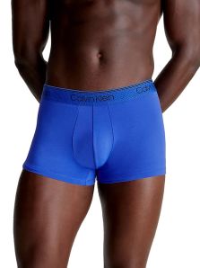 Boxer trunk Calvin Klein Micro Stretch Cooling en azul  en microfibra