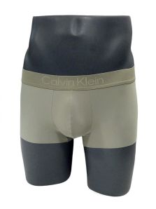 Boxer Calvin Klein en microfibra mod. Black en beige claro