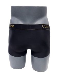 Negro con dorado de Calvin Klein - Calzoncillo de microfibra