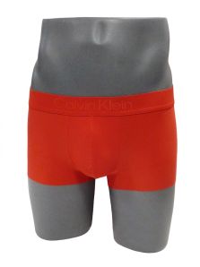Boxer Calvin Klein en microfibra mod. Black en rojo