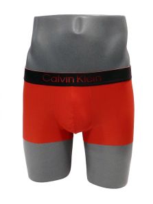 Boxer Calvin Klen en microfibra serie. Black en rojo - Ed. Navidad