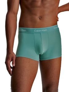 Calvin Klein calzoncillo de microfibra en azul artico