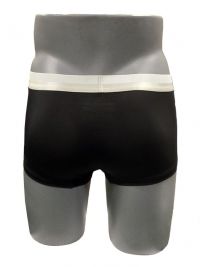 Boxer Calvin Klein de microfibra en negro y plata