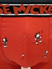 Boxer Admas Mickey Mouse Ed. 90 Años en Rojo
