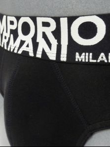 Emporio Armani calzoncillo en negro con logo para regalar