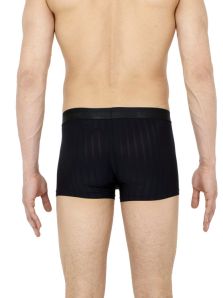 Boxer trunk de HOM en microfibra y en color negro