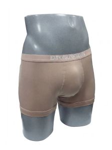 Boxer Emporio Armani de Microfibra en color maquillaje o beige
