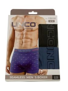 Pack de calzoncillos UNCO de microfibra sin costuras, transpirables, ligeros y diseñados para uso diario con comodidad superior.