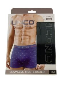 Compra UNCO para hombre calzoncillos microfibra sin costuras, diseño cómodo y resistente.