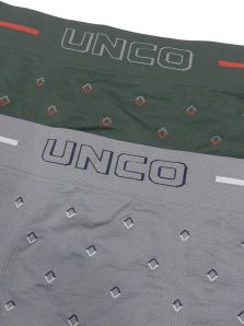Pack de 2 boxers UNCO sin costuras en microfibra GV