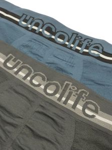 Pack de 2 boxers UNCO sin costuras en microfibra AZGR