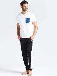 Camiseta GUESS minibolsillo con ballenas