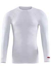 Ropa interior térmica de invierno para hombre en vistas frontal y  posterior. plantillas en blanco de camiseta de manga larga. ropa de guardia  de erupción deportiva masculina aislada. ejemplo de ilustración técnica.