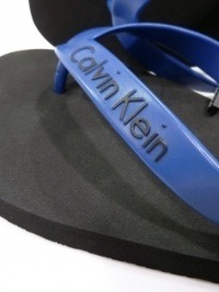 Chanclas CK logo azul