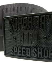 Cinturón Superdry Eastern Belt Negro