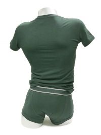 Moda interior en camisetas ajustadas de Emporio Armani para hombre 