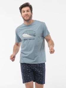 Pijama Dark Elephant corto mod. Balleno