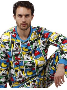 Disney - Pijama estampado de Mickey Mouse