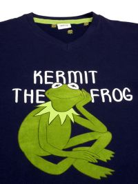 Pijama Hombre Disney de la rana Gustavo Kermit