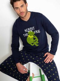 Pijama Hombre Disney de la rana Gustavo Kermit