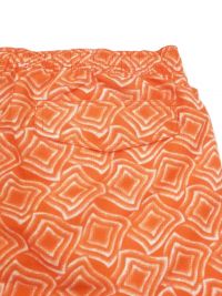 Bañador Emporio Armani Geométrico Naranja