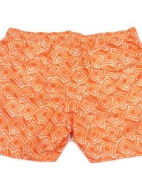 Bañador Emporio Armani Geométrico Naranja