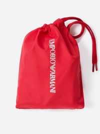 Bañador Emporio Armani Hombre Liso en Rojo