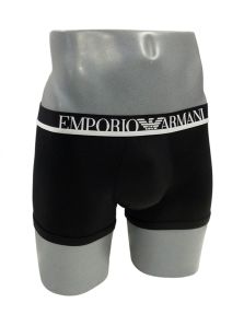 Boxer Emporio Armani de Microfibra en negro