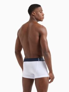 Calzoncillos de marca para hombre, modelo Emporio Armani con cinturilla vista.