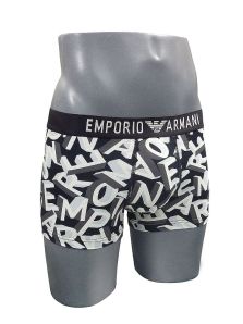 Boxer Emporio Armani de Algodón en negro y blanco