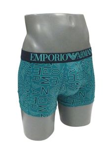 Boxer Emporio Armani de Microfibra en verde azulado