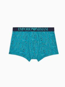 Bóxers Armani en azul turquesa, un regalo que encantará siempre.