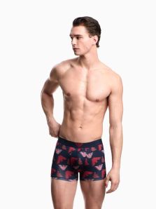 Boxer Emporio Armani azul marino lujo y confort en un diseño exclusivo
