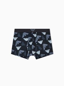 Boxer Emporio Armani negro combina lujo, sencillez y distinción.