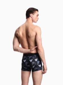 Boxer negro Emporio Armani regalo ideal para hombres con estilo.